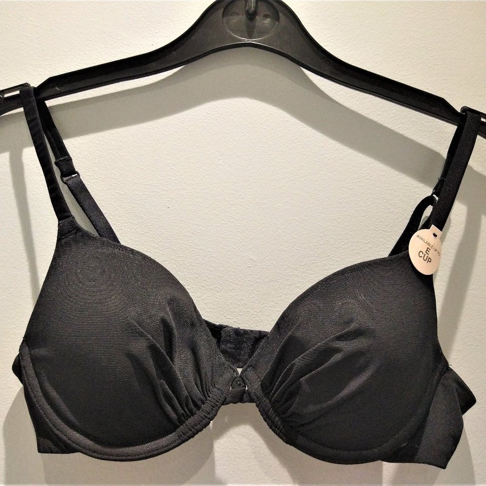 34B Marks & Spencer Black Pearlescent T-Shirt Bra